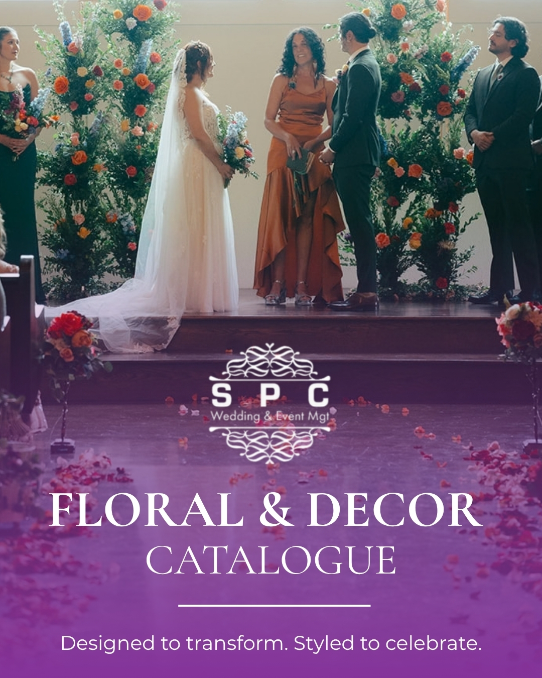 Cover of the SPC Floral & Decor Catalogue
